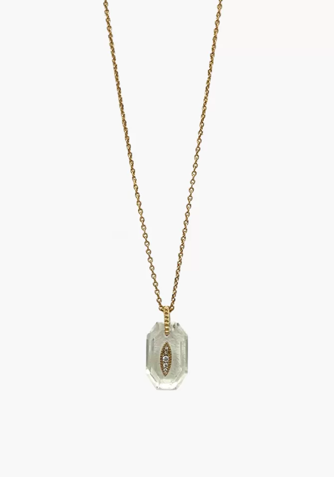 Hanka Ïn Collier Inside 2 Cristal De Roche Hot