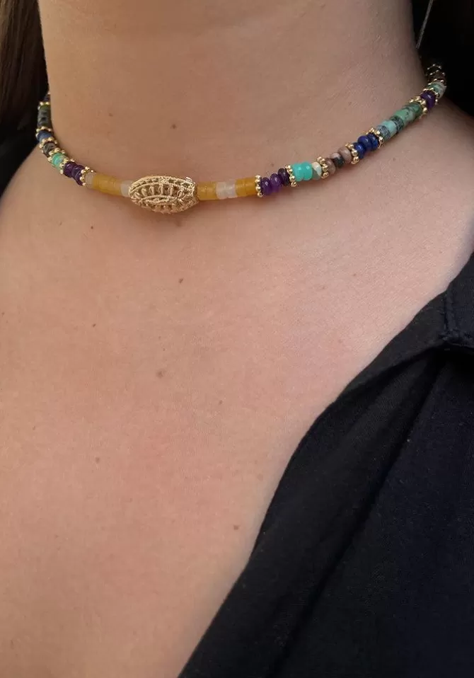 Maison Baika Collier Isana Multicolore Flash Sale