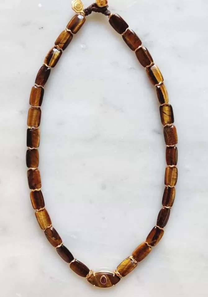 Bohemian Rhapsodie Collier Liv Oeil De Tigre Cheap