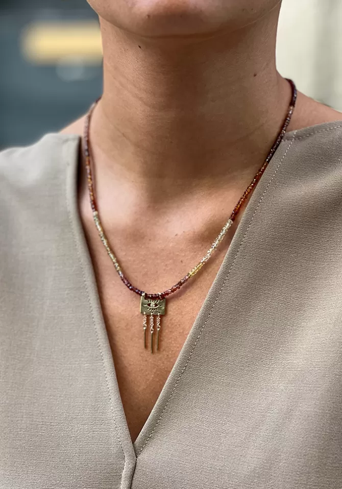 Maison Baika Collier Marilou Saphirs Outlet