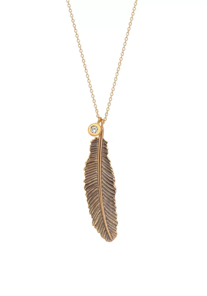 Kismet By Milka Collier Maxi Feather Clearance