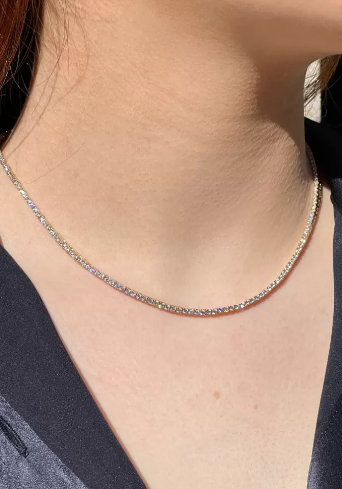 Maison Baika Collier Mindy Rivière Blanche Cheap
