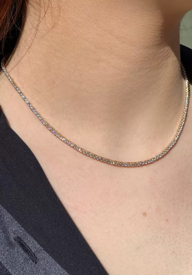 Maison Baika Collier Mindy Rivière Blanche Cheap