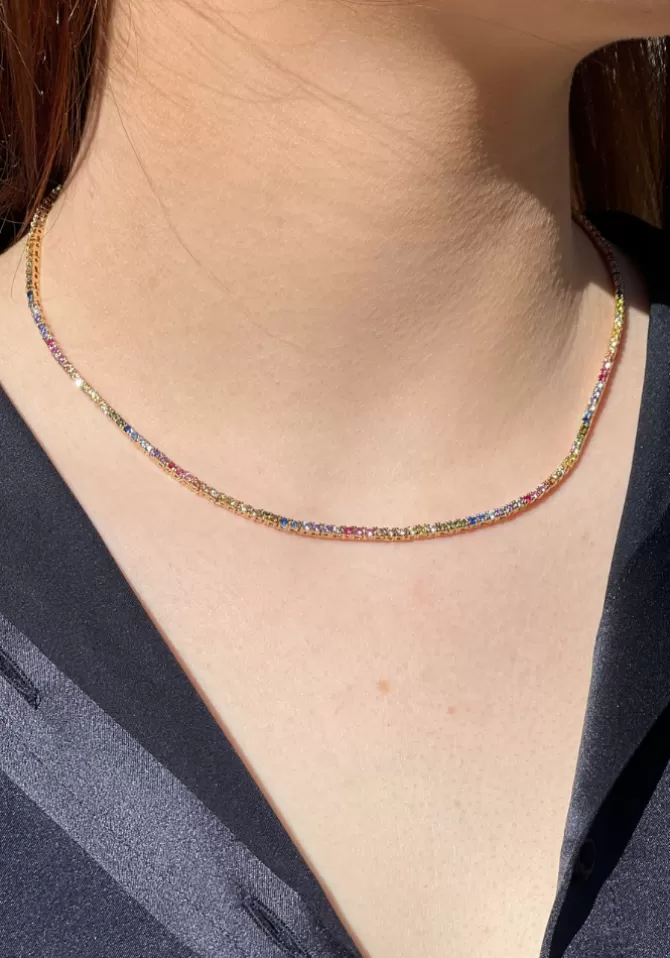 Maison Baika Collier Mindy Rivière Multicolore Discount