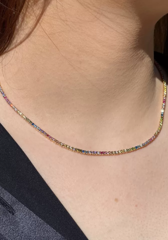 Maison Baika Collier Mindy Rivière Multicolore Discount