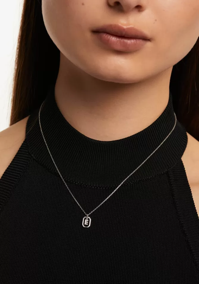 PDPAOLA Collier Mini Letter Argent Online
