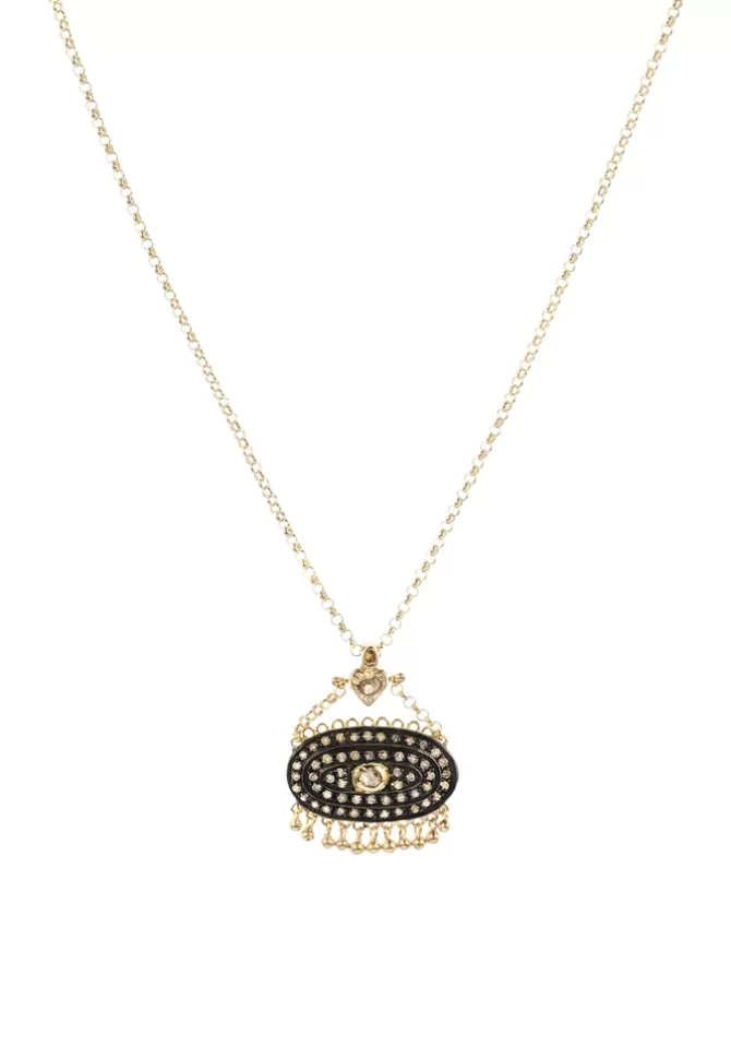 Marie-Laure Chamorel Collier N°894 Ruthénium New