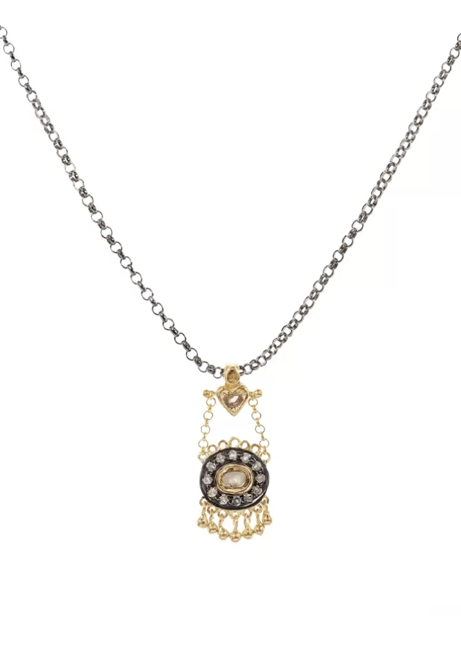Marie-Laure Chamorel Collier N°893 Ruthénium Flash Sale