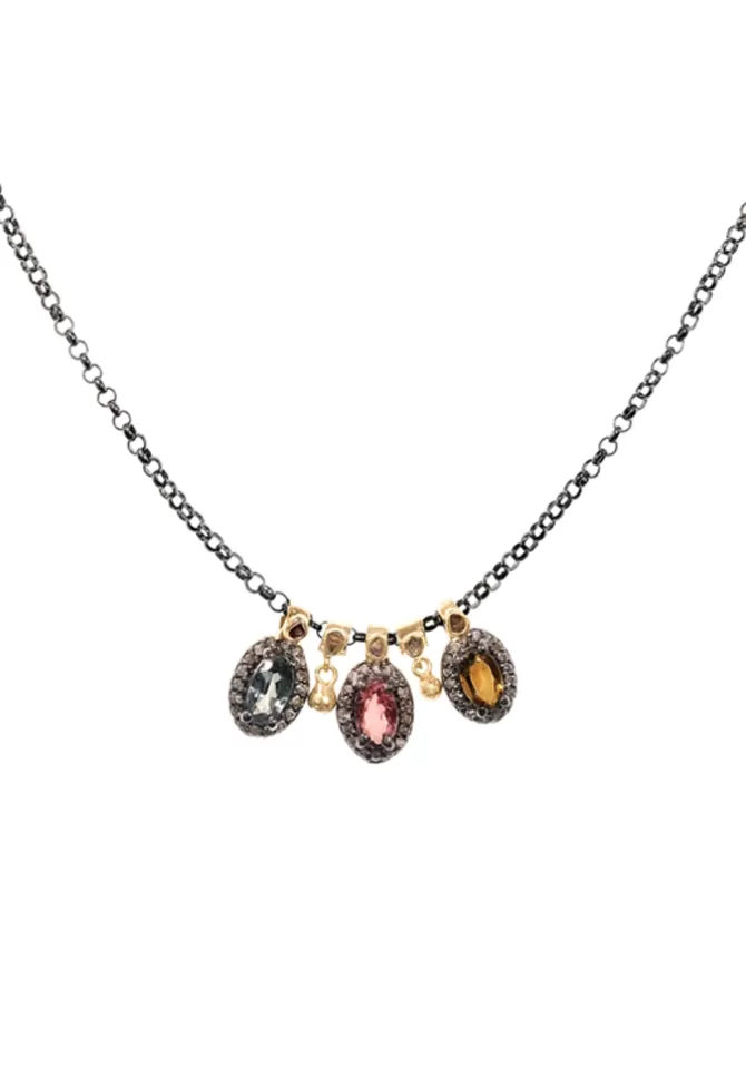 Marie-Laure Chamorel Collier N°918 Ruthénium Clearance