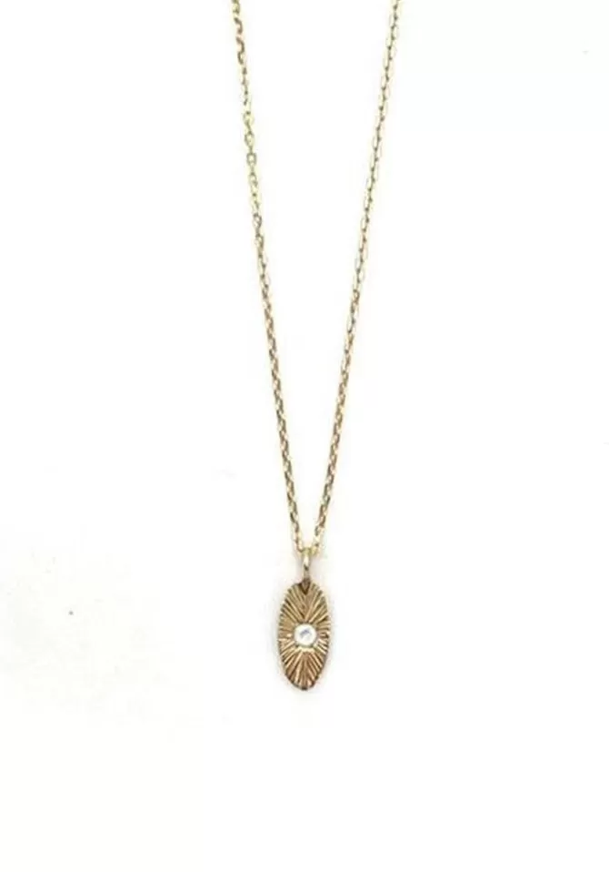 Rusty Thought Collier Pendentif Ovale Outlet