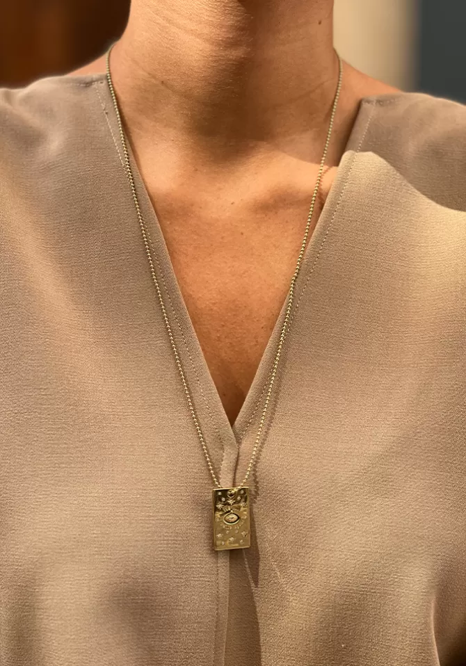 Maison Baika Collier Yael Plaqué Or Online