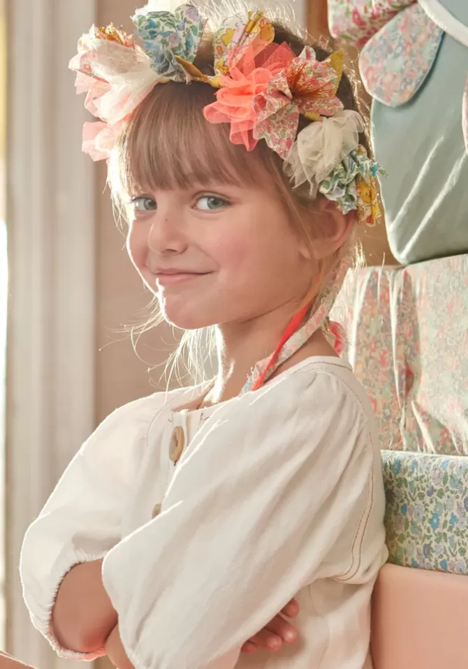 Meri Meri Couronne De Fleurs En Tissus Liberty Store