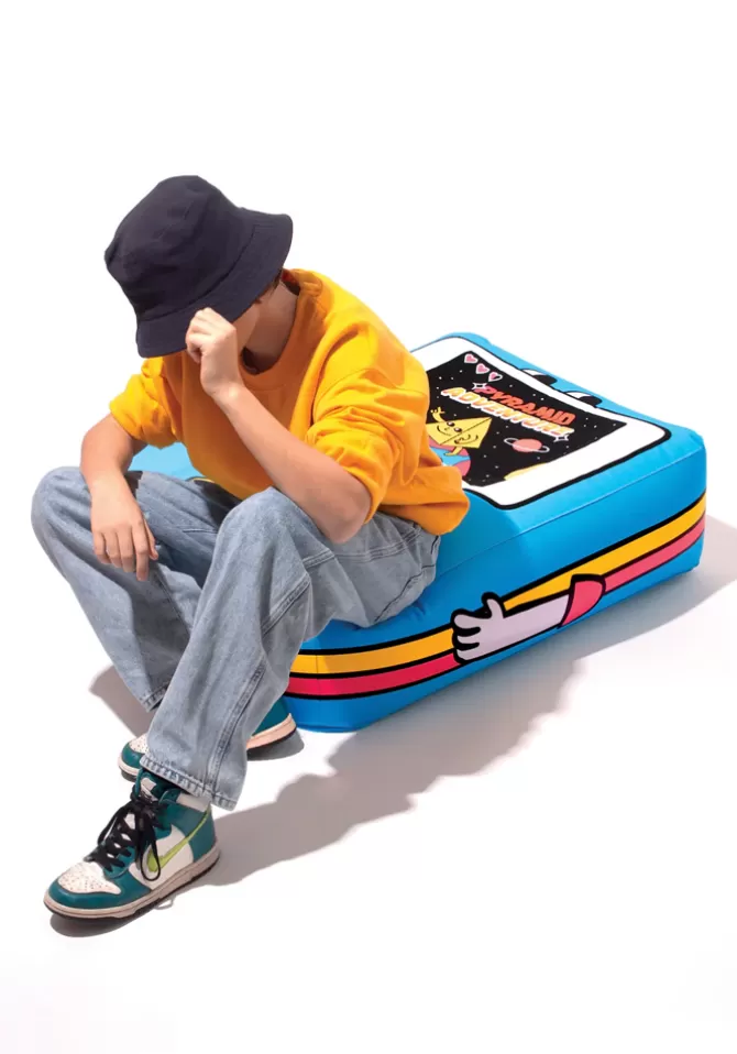 Omy Coussin Gonflable Video Game Cheap