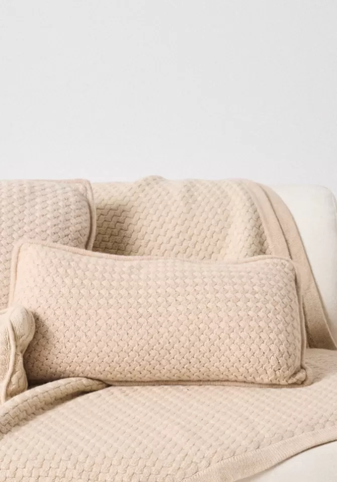 Notshy Coussin Tama Beige Chiné Shop