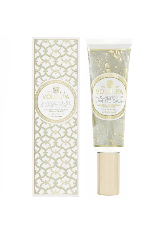 Voluspa Crème Pour Les Mains Parfumée Eucalyptus New