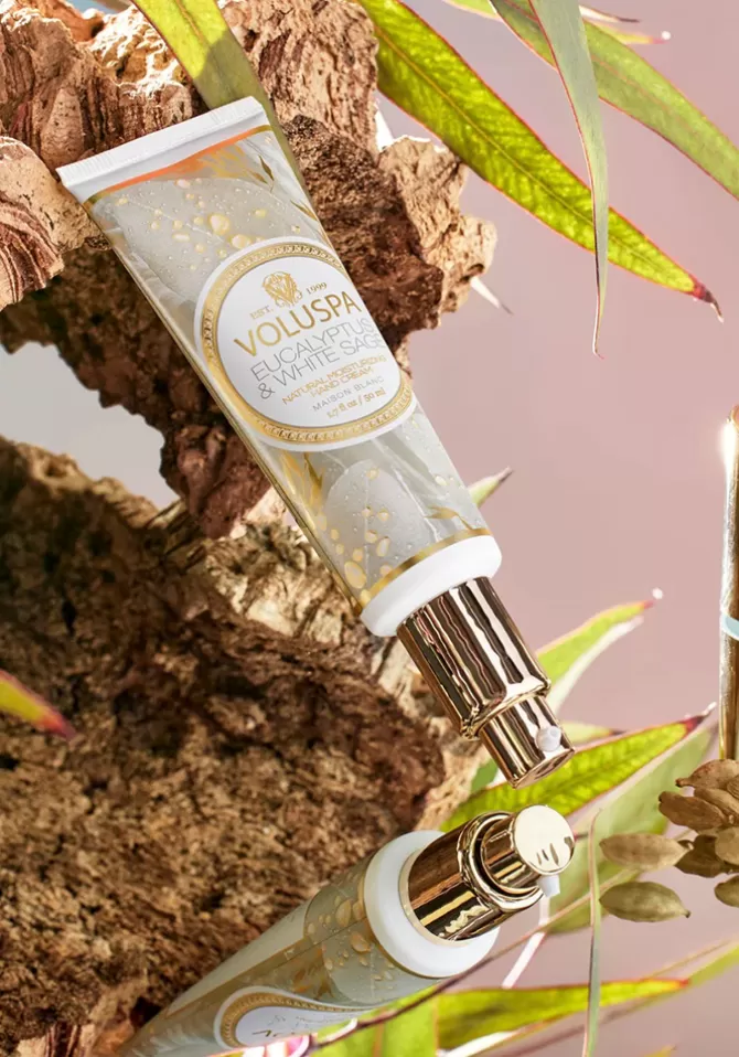 Voluspa Crème Pour Les Mains Parfumée Eucalyptus New