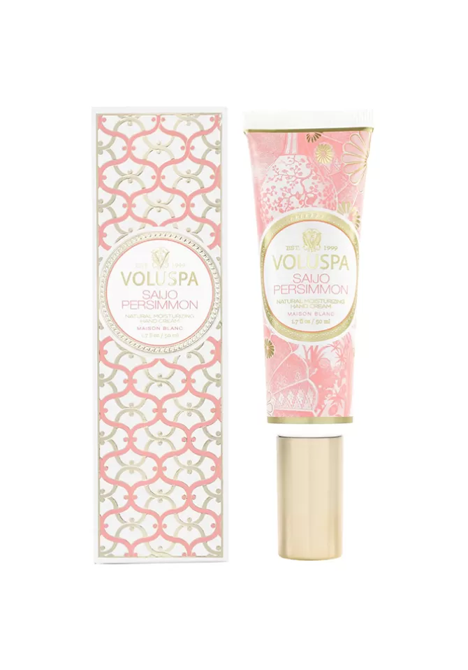 Voluspa Crème Pour Les Mains Parfumée Saijo Persimmon Flash Sale
