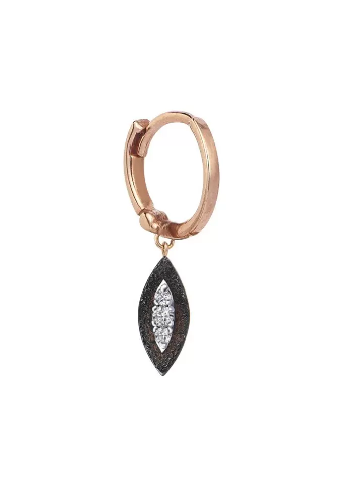 Kismet By Milka Créole Almond Eye Dangling Flash Sale
