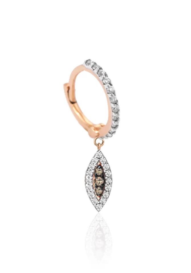 Kismet By Milka Créole Pendante Mini Evil-Eye Fashion
