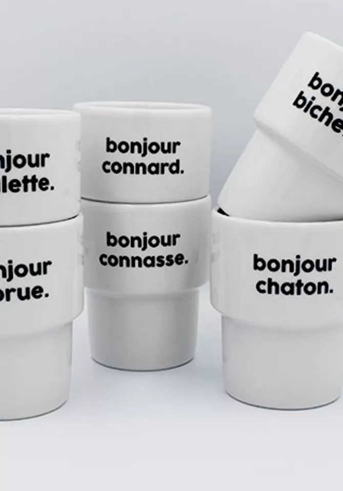 Félicie Aussi Gobelet Bonjour Chaton Cheap