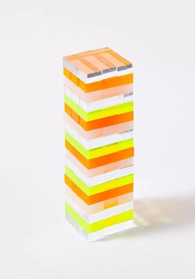 Sunnylife Jeu Mini Lucite Jumbling Tower Fluo Sale