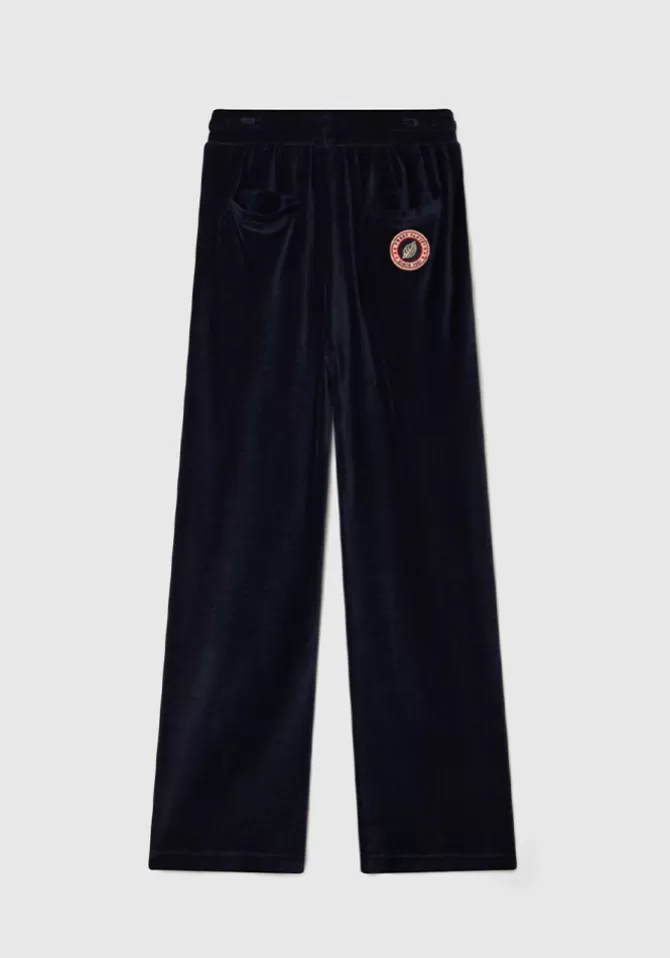 Sweet Pants Jogging Velor Bleu Best