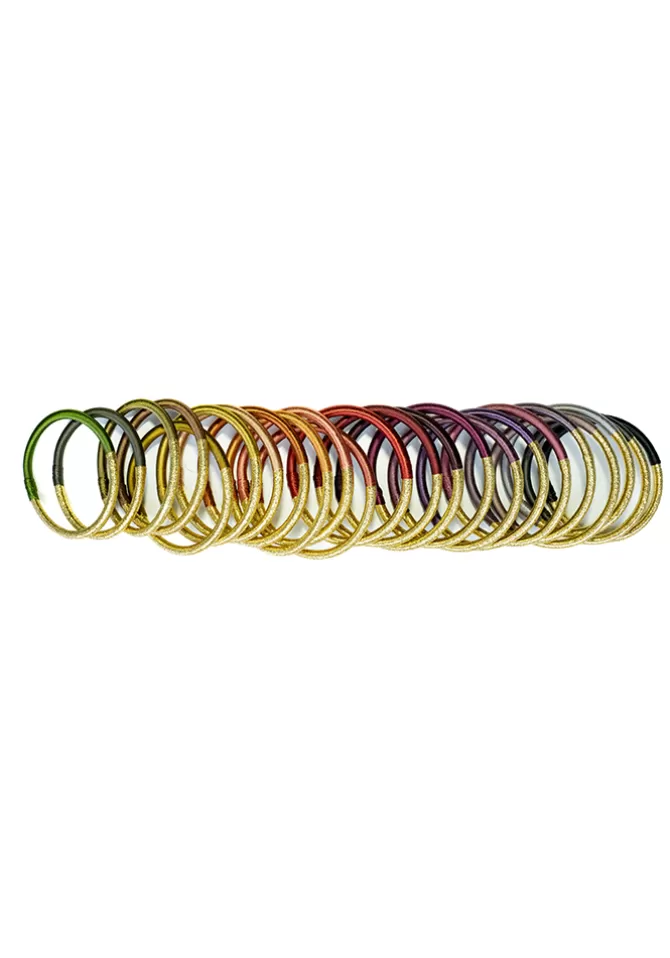 Gisel Paris Jonc Circle Mi Lurex Mi Couleur Agathe New
