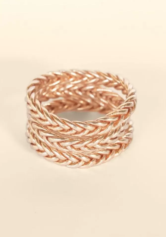 Shanshan Jonc "Kumali Braided" Champagne Store