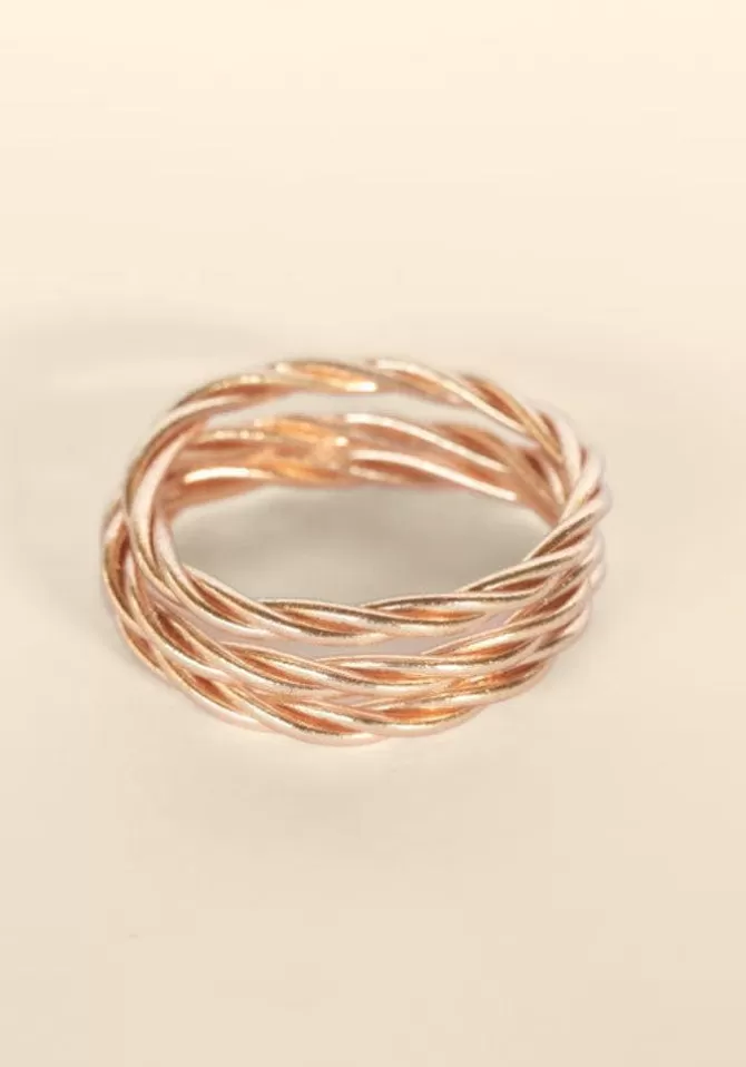 Shanshan Jonc "Kumali Twist" Champagne Flash Sale