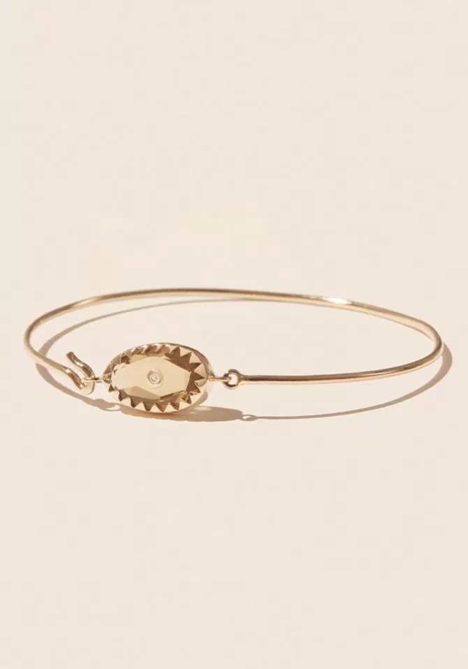 Pascale Monvoisin Jonc Orso Quartz Honey Hot
