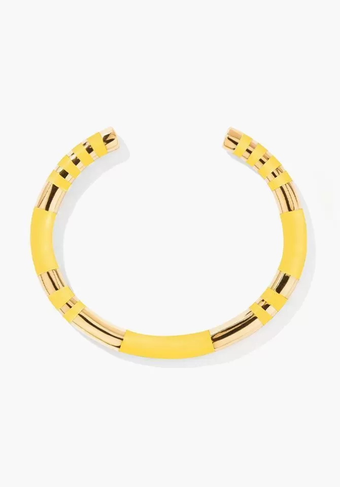 Aurélie Bidermann Jonc Positano Jaune Shop