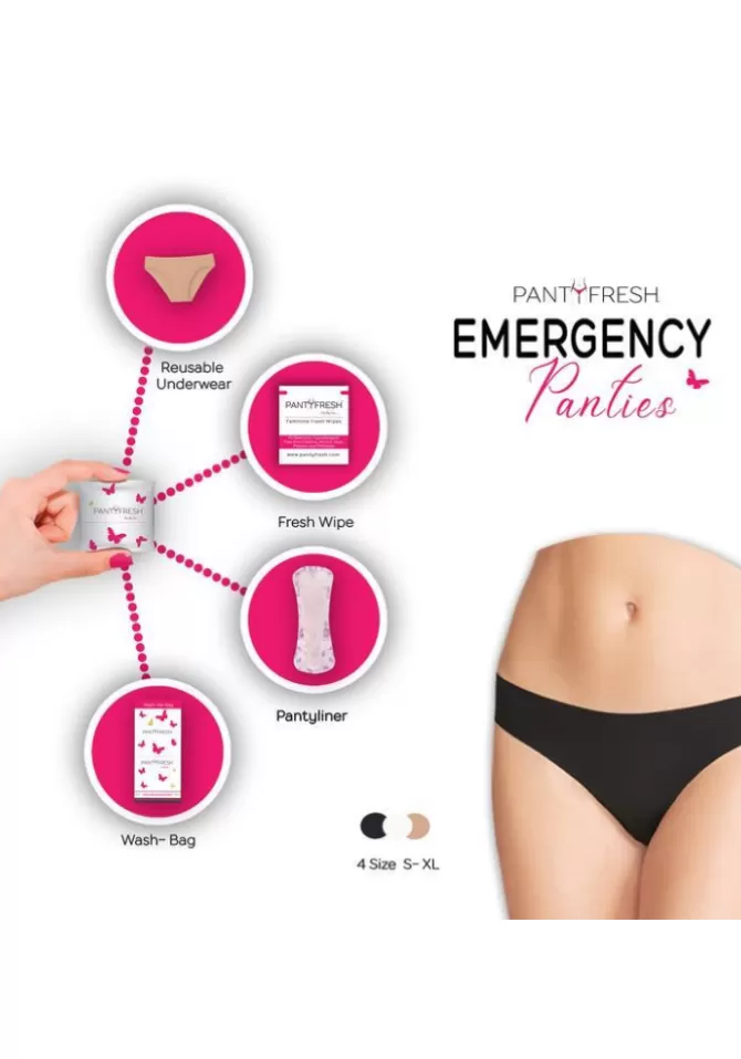 Panty Fresh Inc. Kit De Survie Panty Fresh Black New
