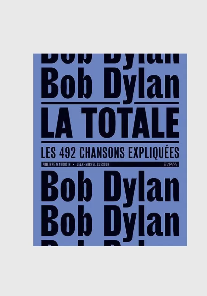 Blush Sélection Décoration Livre Bob Dylan La Totale New