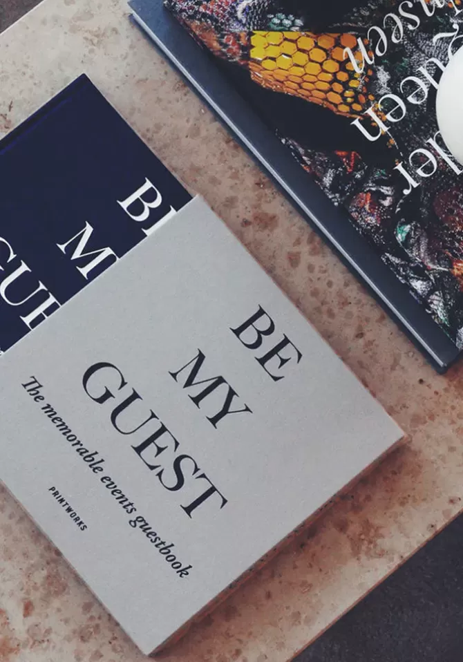 Printworks Livre D'Or Be My Guest Gris Fashion