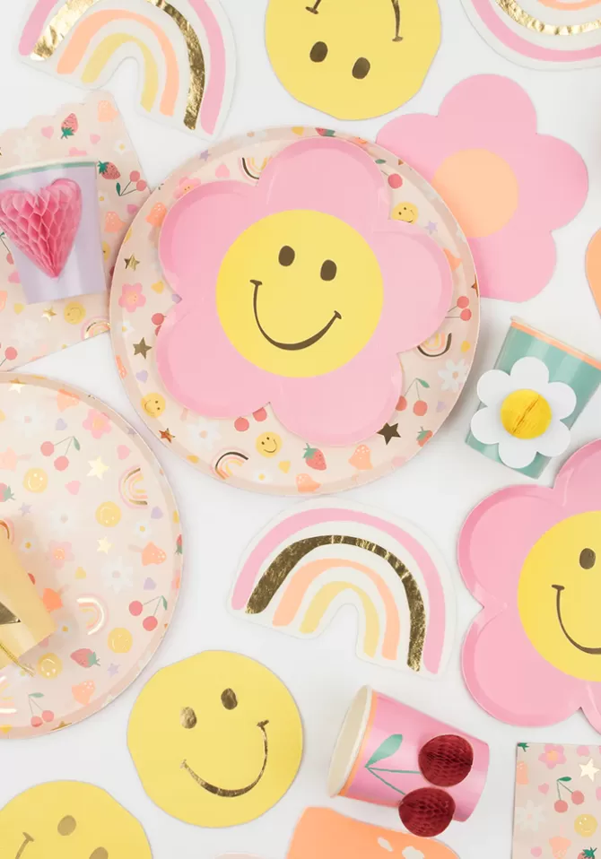 Meri Meri Lot De 16 Serviettes Happy Icons Motifs Hot