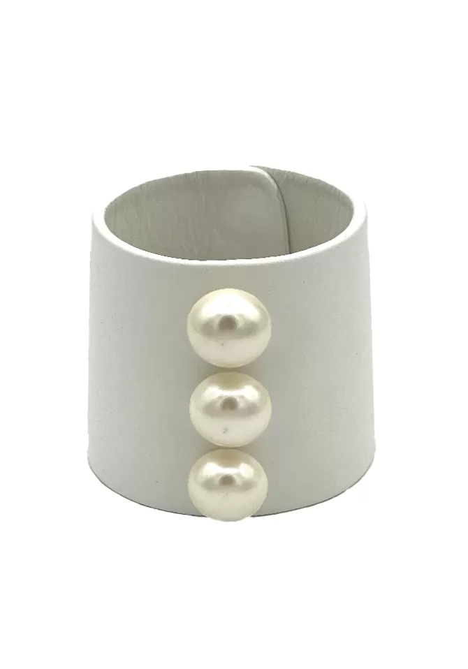 Joane K Manchette Pearls Flash Sale