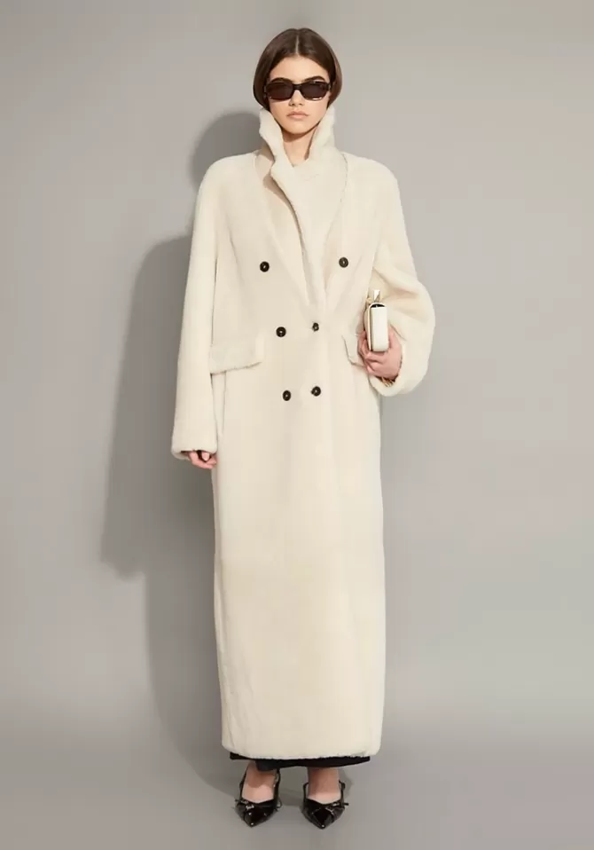 Oud Paris Manteau Ben Écru Cheap