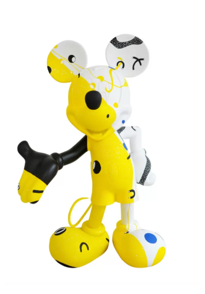 Leblon Delienne Mickey Cosmic Jaune Par Thomas Dariel Discount