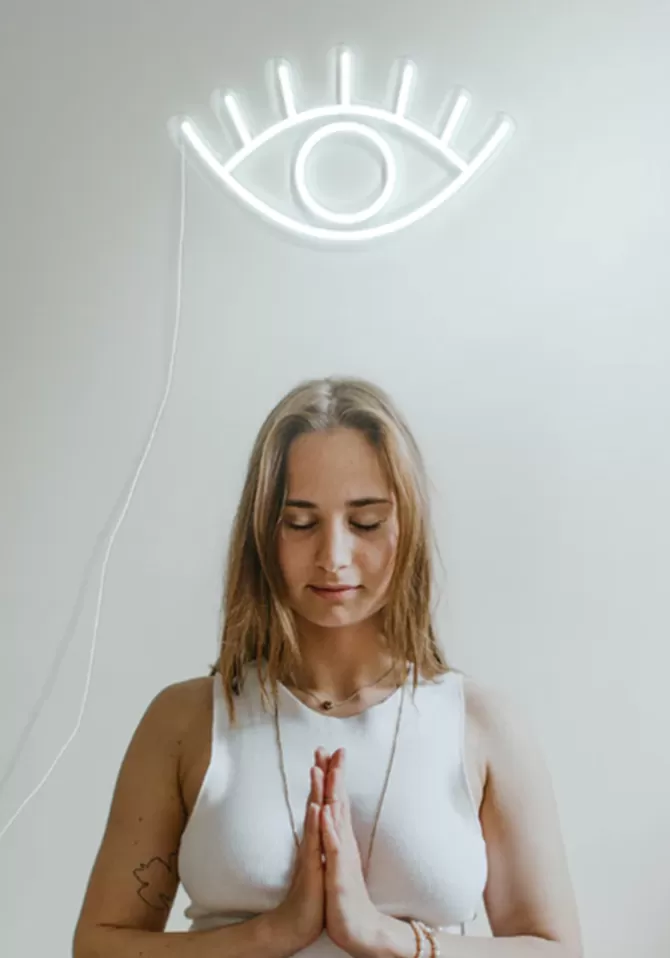 Candyshock Néon Eye Blanc Fashion