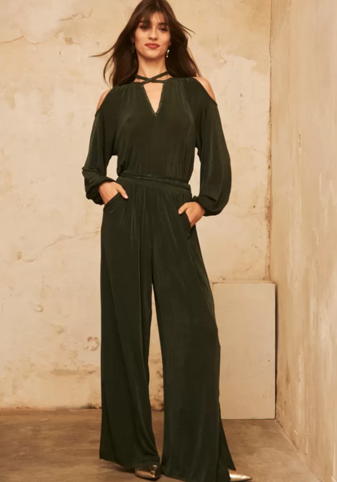 Nekane Pantalon Hera Vert Clearance