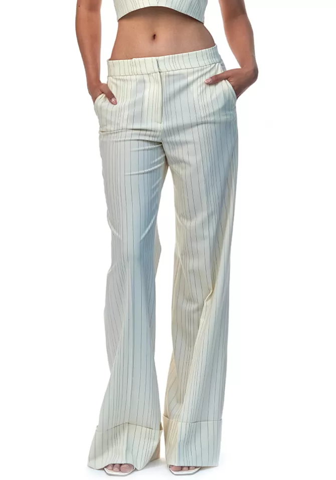 Oud Paris Pantalon Norah Écru New