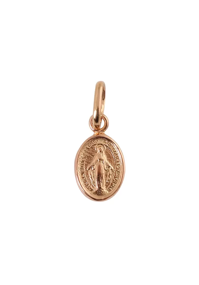 Gigi Clozeau Pendentif Petite Madone Or Rose Shop