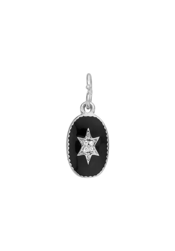 Mya Bay Pendentif Étoile du nord Noir et Argenté Best Sale