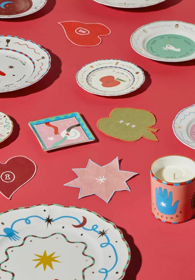 Bitossi Ceramiche Petite Assiette Plate Mela Outlet