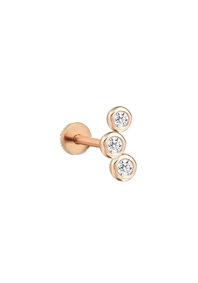Kismet By Milka Piercing 3 Solitaire Bubble Discount
