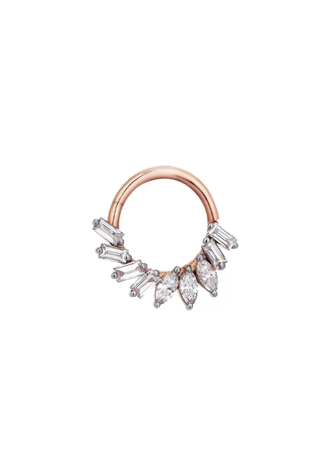 Kismet By Milka Piercing Blush Hoop New