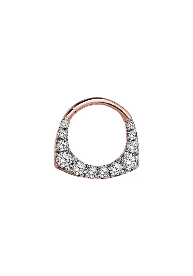 Kismet By Milka Piercing Hoop Blush New