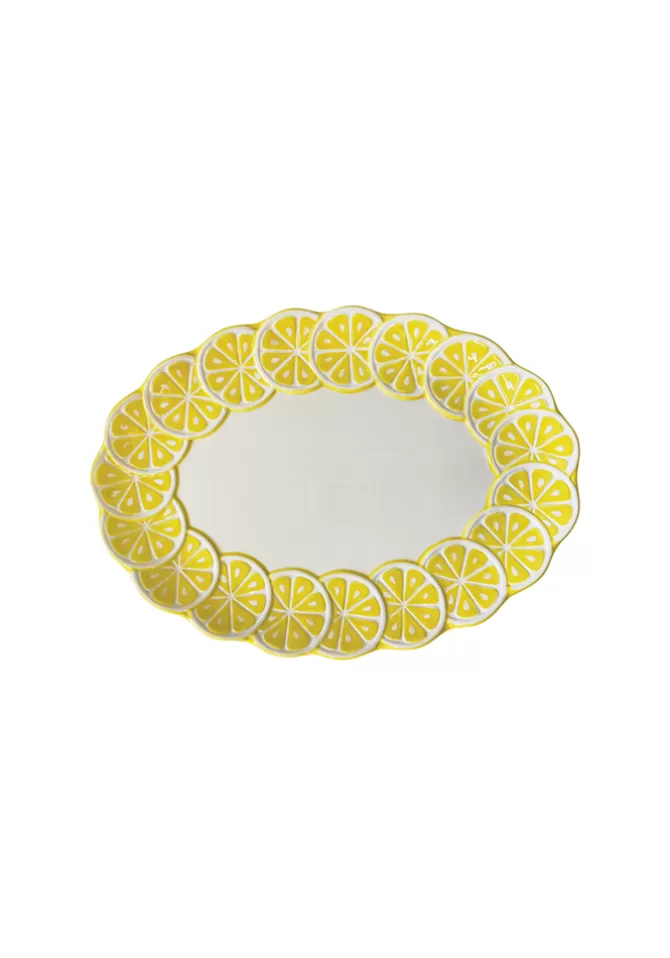 Blush Sélection Décoration Plat Citrus Petit Modèle Fashion
