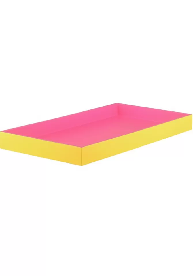 Blush Sélection Décoration Plateau Spa Rectangle Jaune Sale