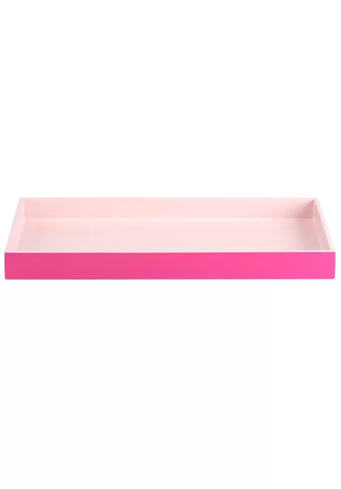 Blush Sélection Décoration Plateau Spa Rectangle Rose Pale Fashion